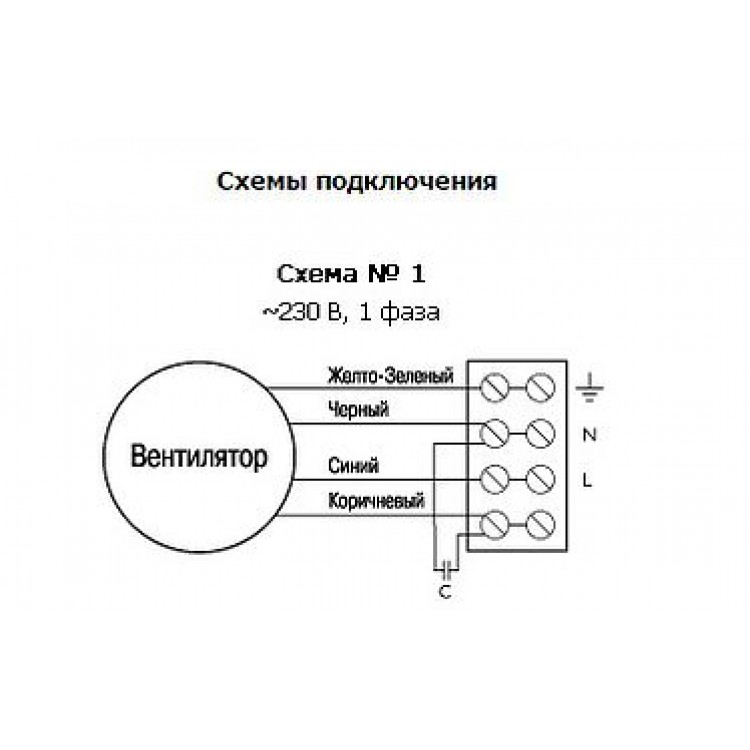 Остберг вентилятор схема